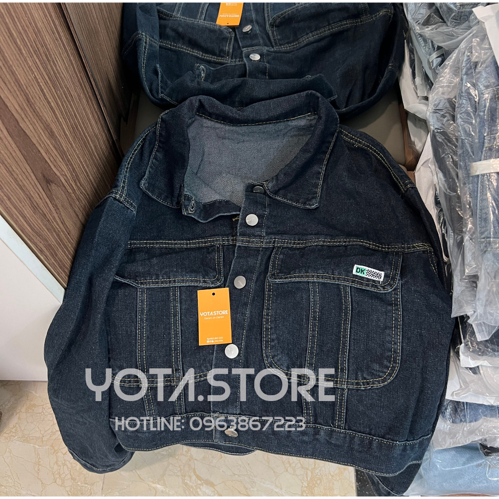Áo khoác jeans lửng - G012