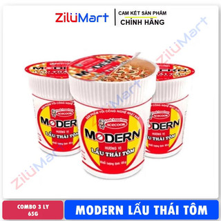 Mì Modern vị lẩu thái tôm loại 65g