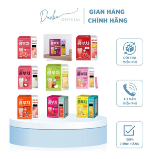 Trà daily kombucha danongwon vị hoa quả hộp 20 gói kèm bình - duxbo