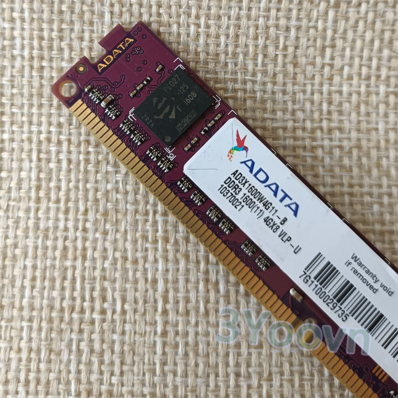 Hàng thật 100% Ram PC máy bàn 2gb 4gb 8gb , ddr3 Kington Adata G41 socket775 h61 bảo hành 12 tháng