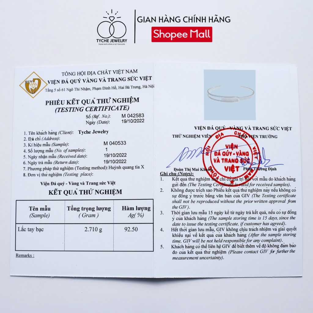 Vòng tay bạc nữ Tyche Girl over size kiểu dáng Hàn Quốc phong cách trẻ trung phù hợp đeo đi học, đi chơi TYCHE JEWELRY