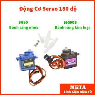 Động cơ servo sg90 mg90s góc quay 180 độ