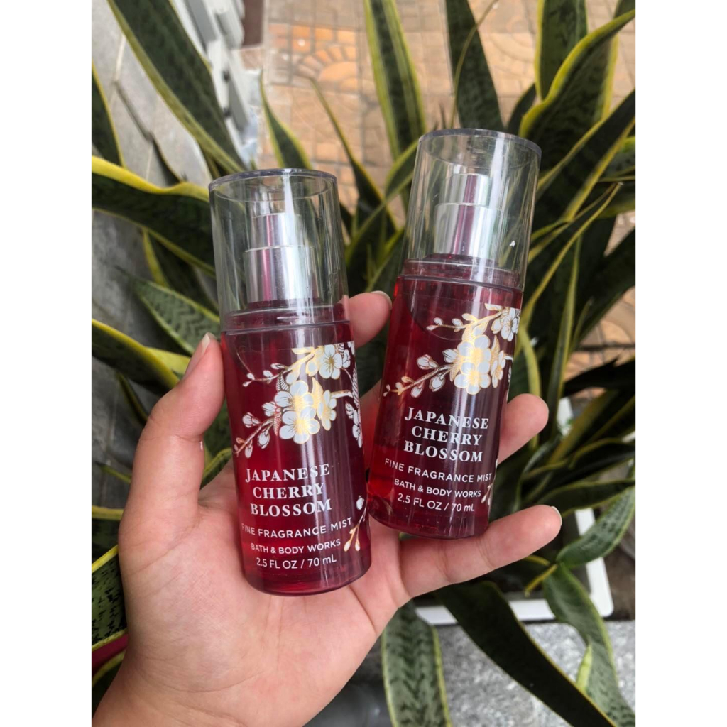 Xịt thơm B.a.t.h & B.o.d.y W.o.r.k.s  cher...ry blos..som 70ml
