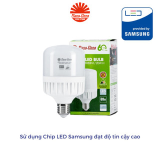 Bóng đèn led bulb trụ rạng đông, 20w, 30w, 40w, 50w, 60w, 80w