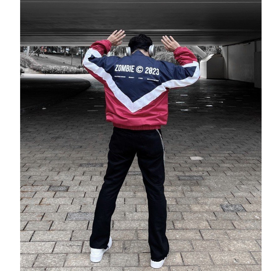 Áo khoác dù Zombie Club SS2 vải dù 2 lớp dày dặn AKZ02