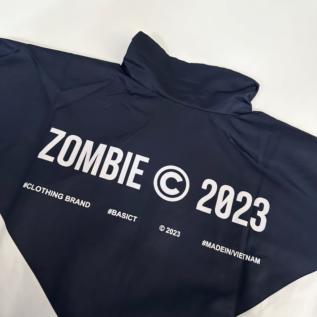 Áo khoác dù Zombie Club SS2 vải dù 2 lớp dày dặn AKZ02