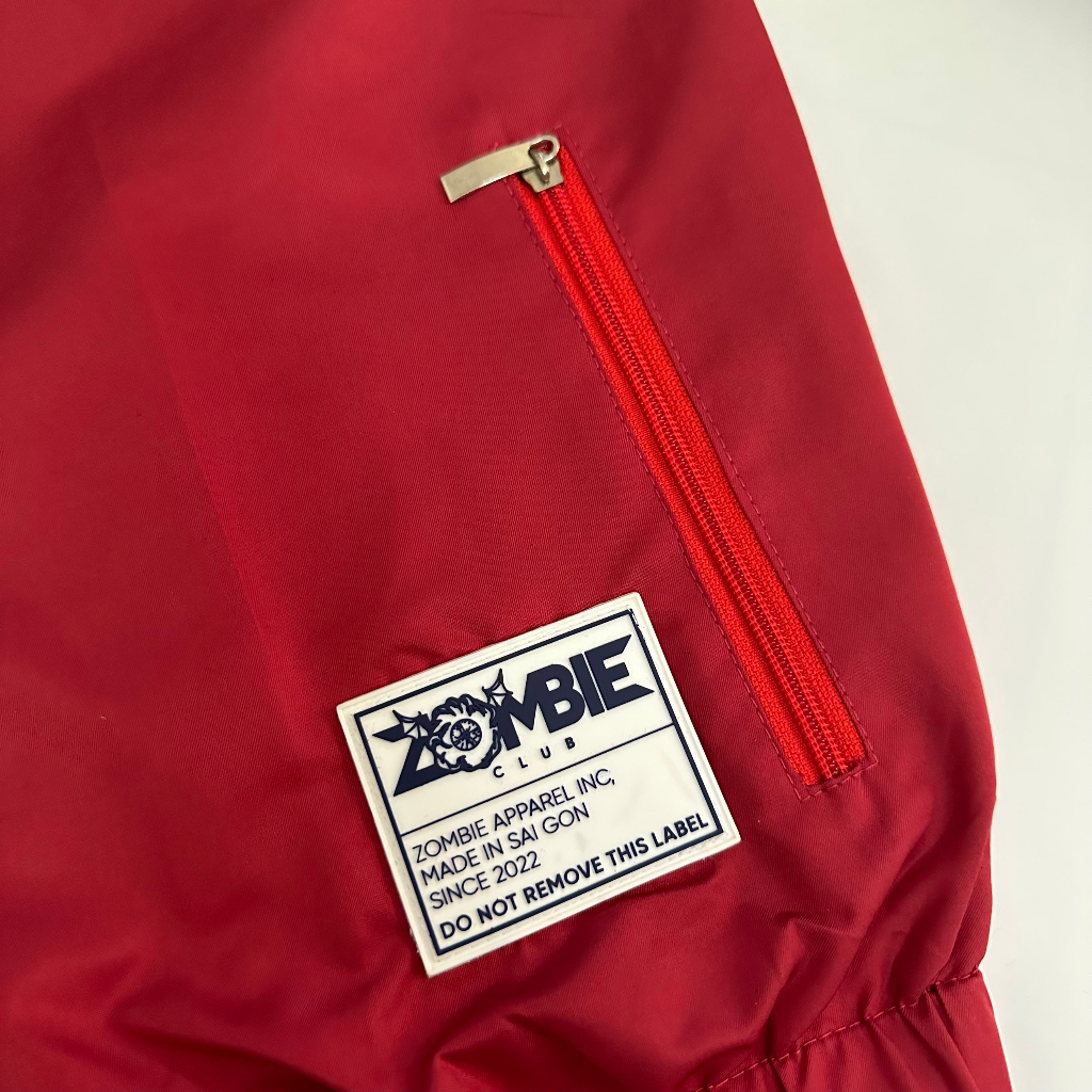 Áo khoác dù Zombie Club SS2 vải dù 2 lớp dày dặn AKZ02