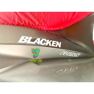 Tem Blacken Edition nền trong sắc nét.( giá 1 cặp)
