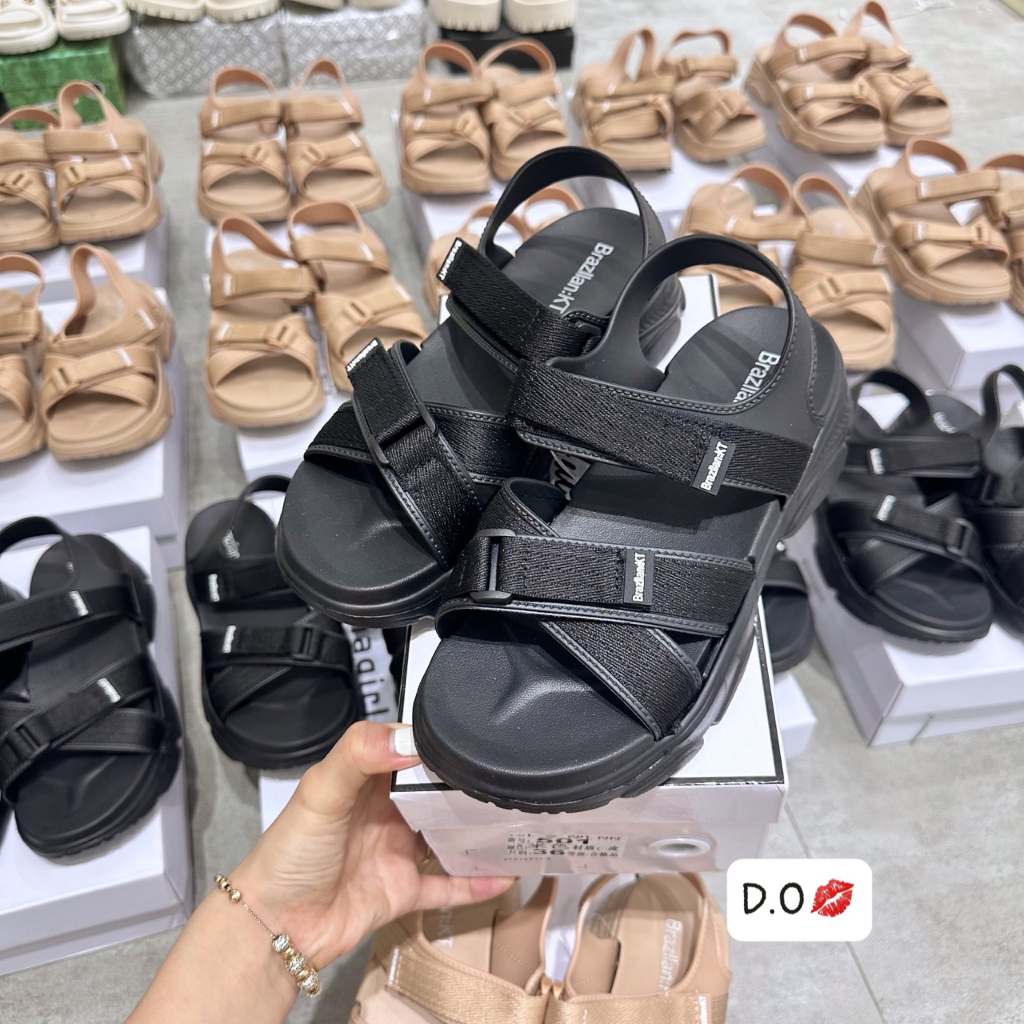 Dép sandal quai hậu nữ Quai chéo kiểu dáng trẻ trung năng động