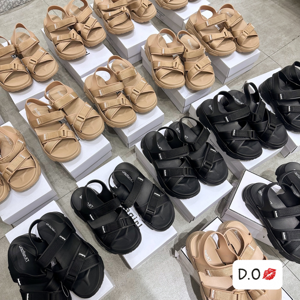 Dép sandal quai hậu nữ Quai chéo kiểu dáng trẻ trung năng động