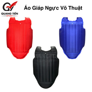 Áo giáp ngực võ thuật,tán thủ đỏ đen đủ size
