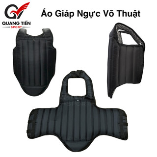 Áo giáp ngực võ thuật,tán thủ đỏ đen đủ size