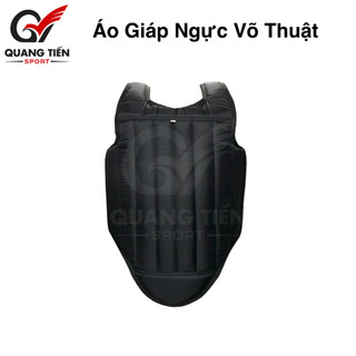 Áo giáp ngực võ thuật,tán thủ đỏ đen đủ size