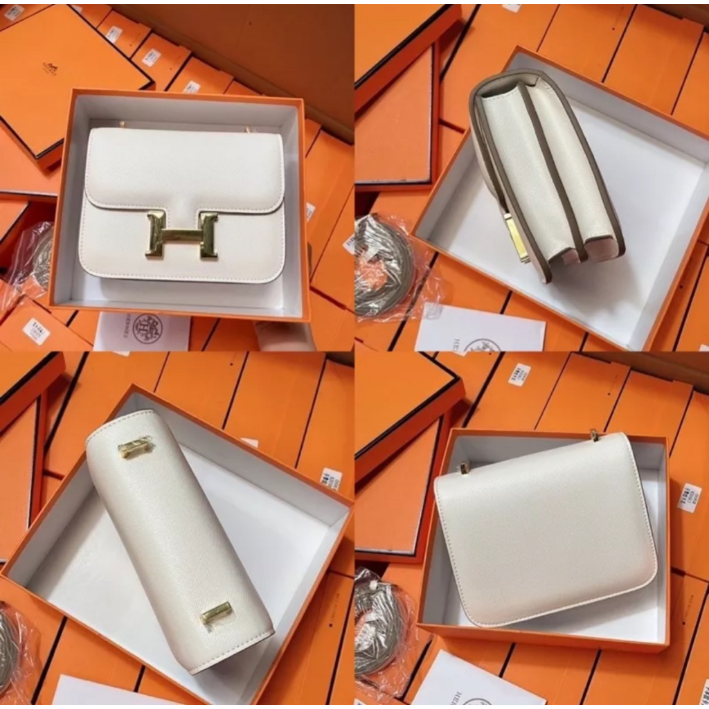 Túi xách chữ H da sần size 18cm siêu hot 2022