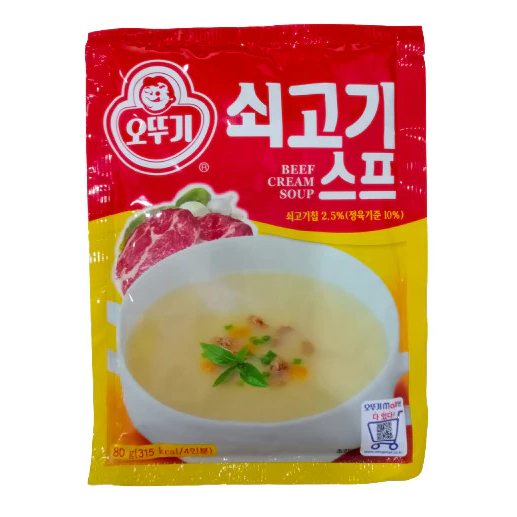 SÚP KEM THỊT BÒ OTTOGI GÓI 80G