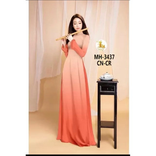 Vải áo dài màu chuyển sắc