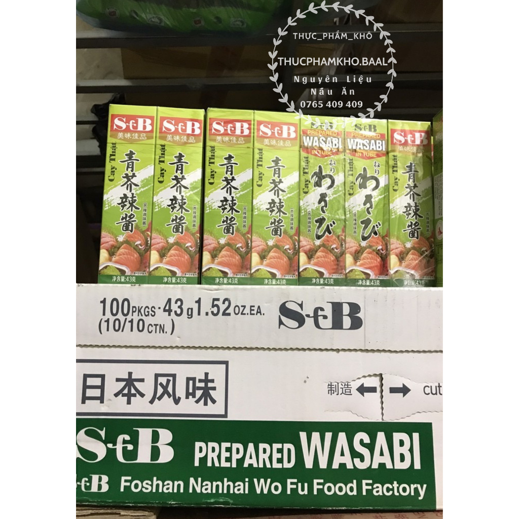 Wasabi mù tạt xanh