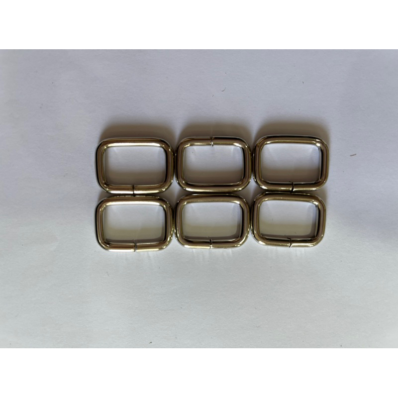 Khoen chữ nhật inox 20x13mm - Phụ liệu làm túi xách handmade