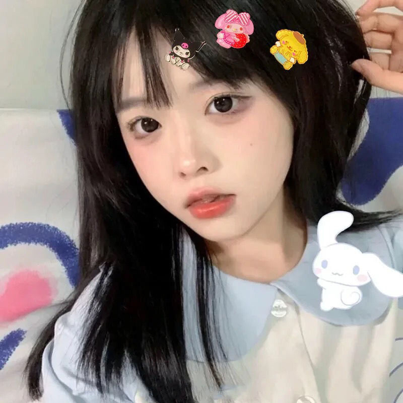 🍄Kẹp Tóc Hình Chú Chó Yugui Có Đèn Led Phát Sáng Phong Cách Hàn Quốc Dễ Thương