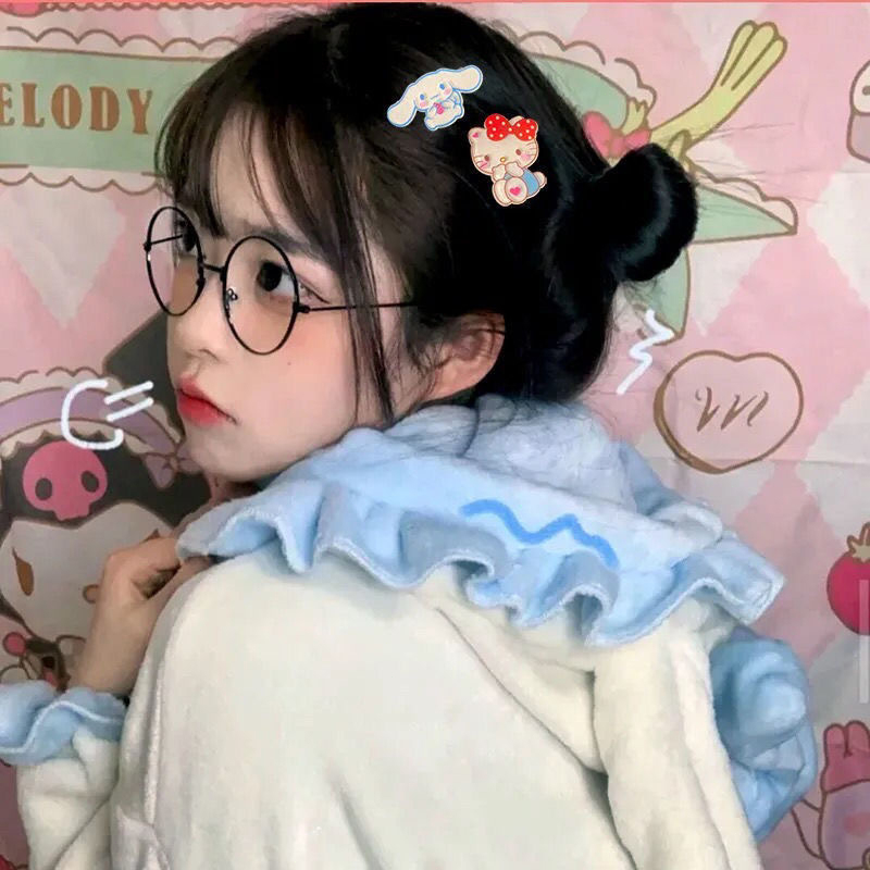 🍄Kẹp Tóc Hình Chú Chó Yugui Có Đèn Led Phát Sáng Phong Cách Hàn Quốc Dễ Thương