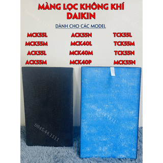 Màng lọc không khí daikin ack40, mck55, tck55, mck40, tck40, ack55. lọc hepa, lọc than