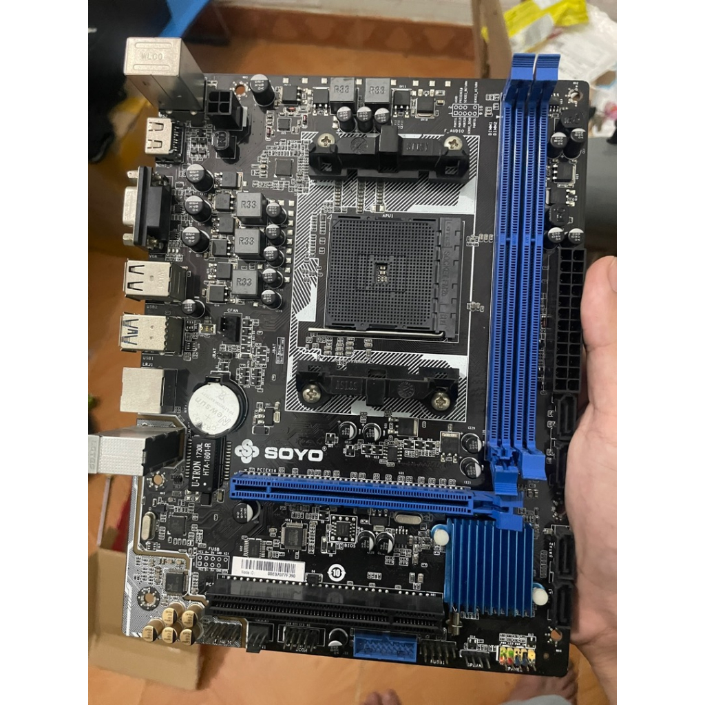 Mainboard AMD GIGABYTE GA-F2A68HM-HD2 Socket FM2+ hàng tháo máy bộ