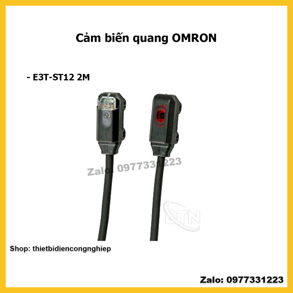 Cảm biến quang OMRON E3T-ST12 2M