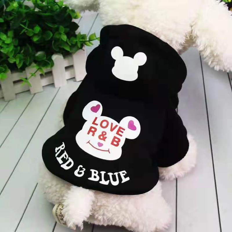 Áo Chó Mèo, Áo Hoodie Có Nón Cho Thú Cưng