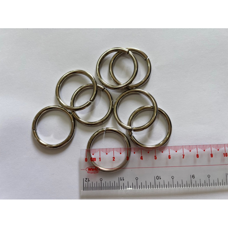 Khoen tròn 27mm lọt lòng - Phụ liệu làm túi xách handmade