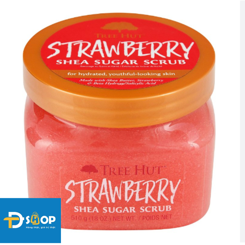 Tẩy Tế Bào Chết Toàn Thân Tree Hut Strawberry Body Scrub