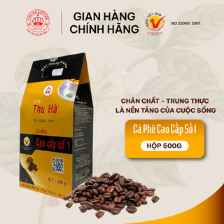Cà phê cao cấp số 1 thu hà coffee đậm vị thơm ngon theo hộp 500g