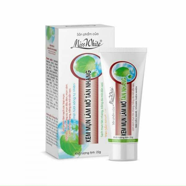 KEM MỤN VÀ THÂM LÀM MỜ TÀN NHANG MISS WHITE CTY TIGON