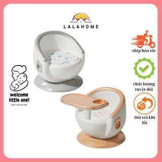 Ghế ăn dặm cho bé có đệm êm ái, ghế tập ngồi 2in1 bảo vệ cột sống dành cho bé từ 6 tháng tuổi