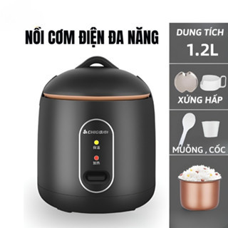 Nồi cơm điện chigo chính hãng 1,2l, nồi nấu đa năng