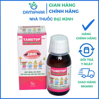 Siro tametop nhiệt miệng trẻ em lọ 100ml