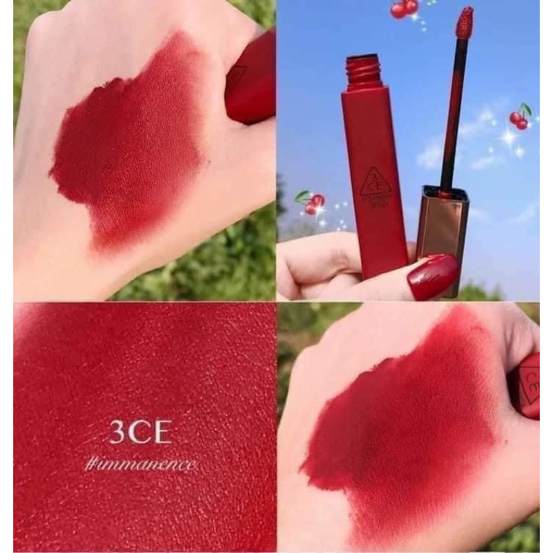 Son kem 3CE Cloud Lip Tint Macaron Red/ Needful/ Immanence