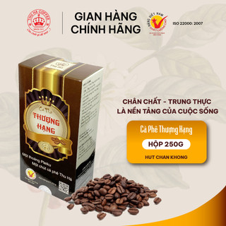 Cà phê thượng hạng thu hà coffee hộp 250g thơm ngon đậm đà