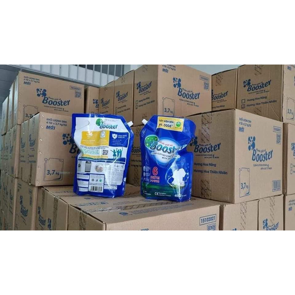 Nước giặt dạng túi BOOSTER 3.7 Kg