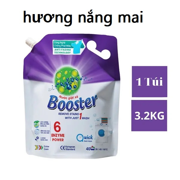 Nước giặt dạng túi BOOSTER 3.7 Kg