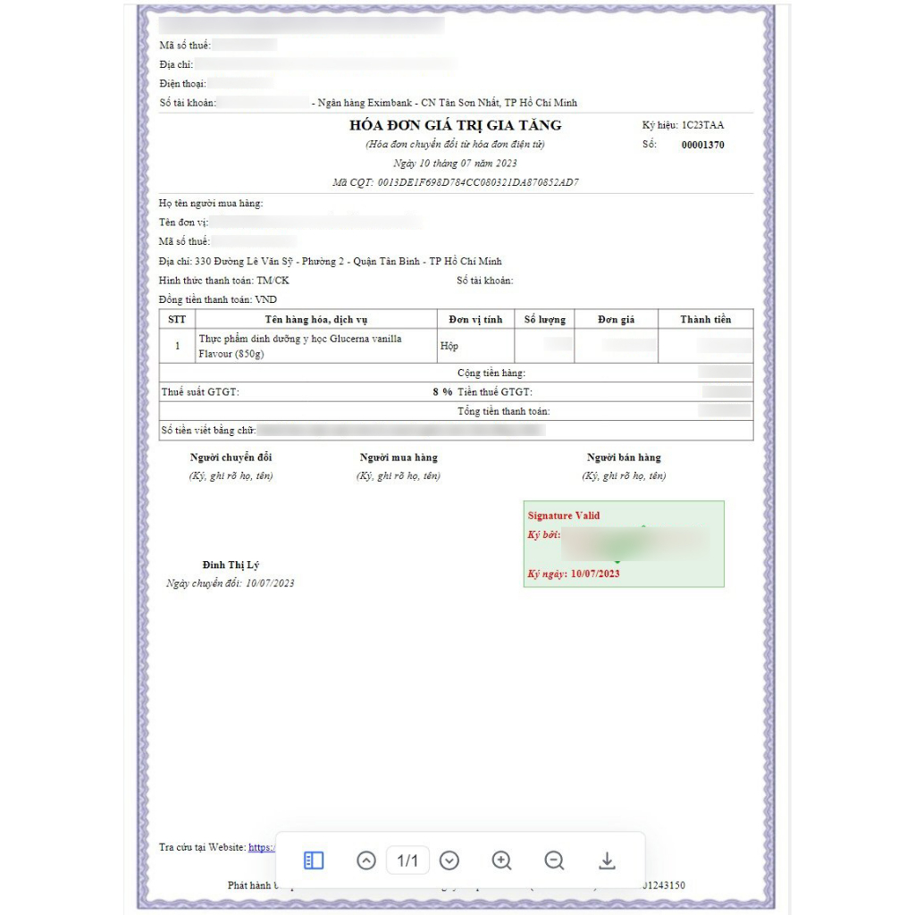 Sữa Glucerna Úc 850g dành cho người tiểu đường hương Vanilla