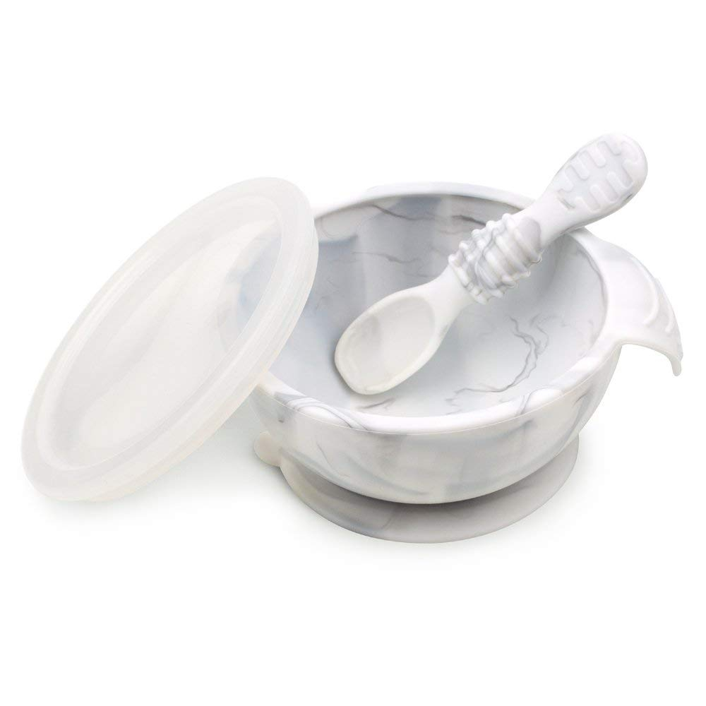 Bộ bát ăn dặm silicone cho bé