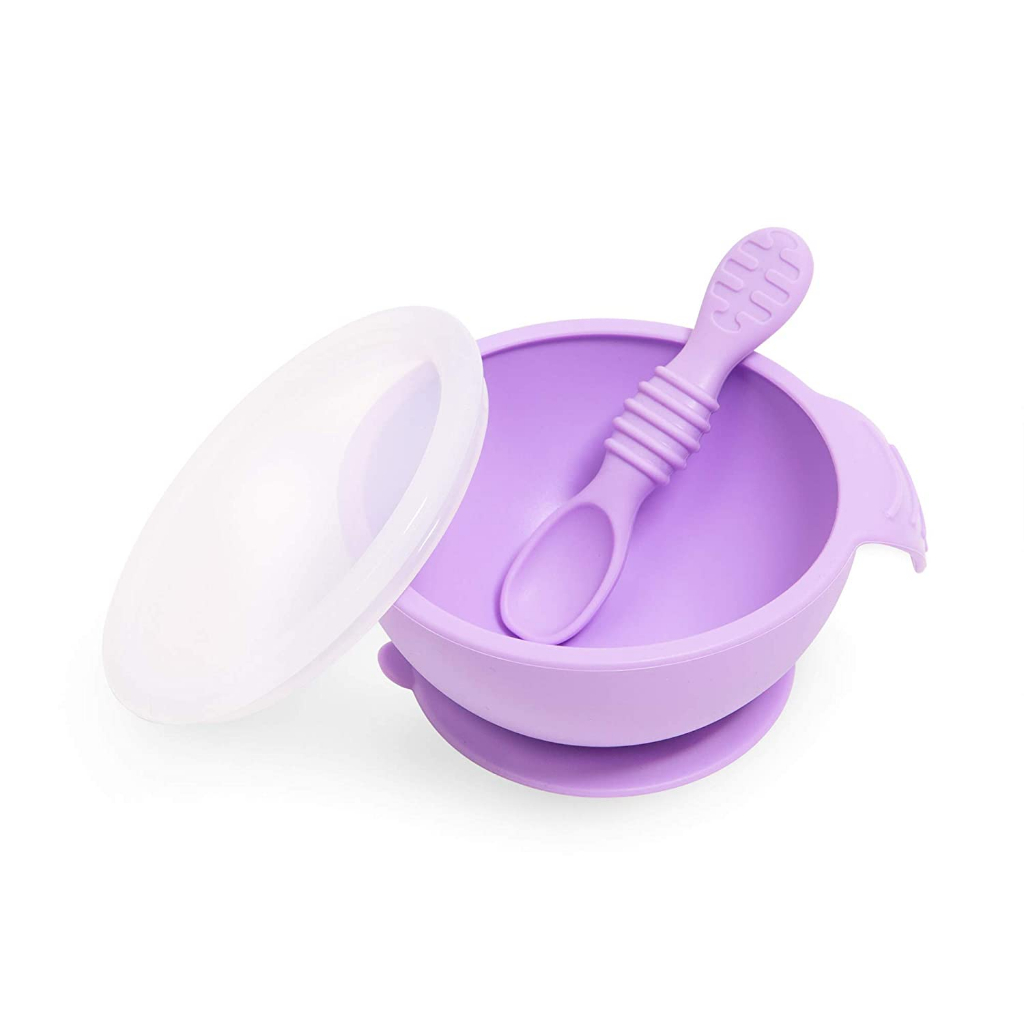 Bộ bát ăn dặm silicone cho bé