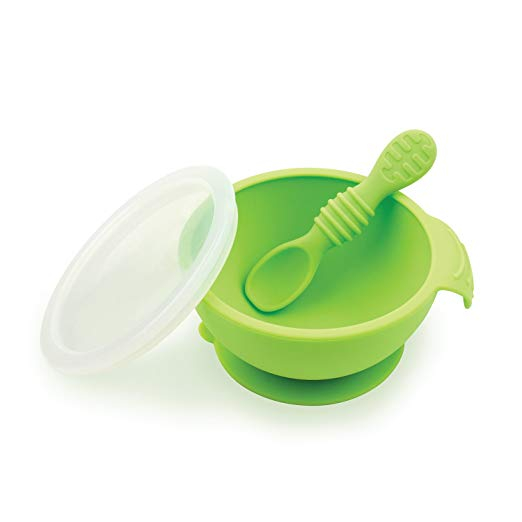 Bộ bát ăn dặm silicone cho bé