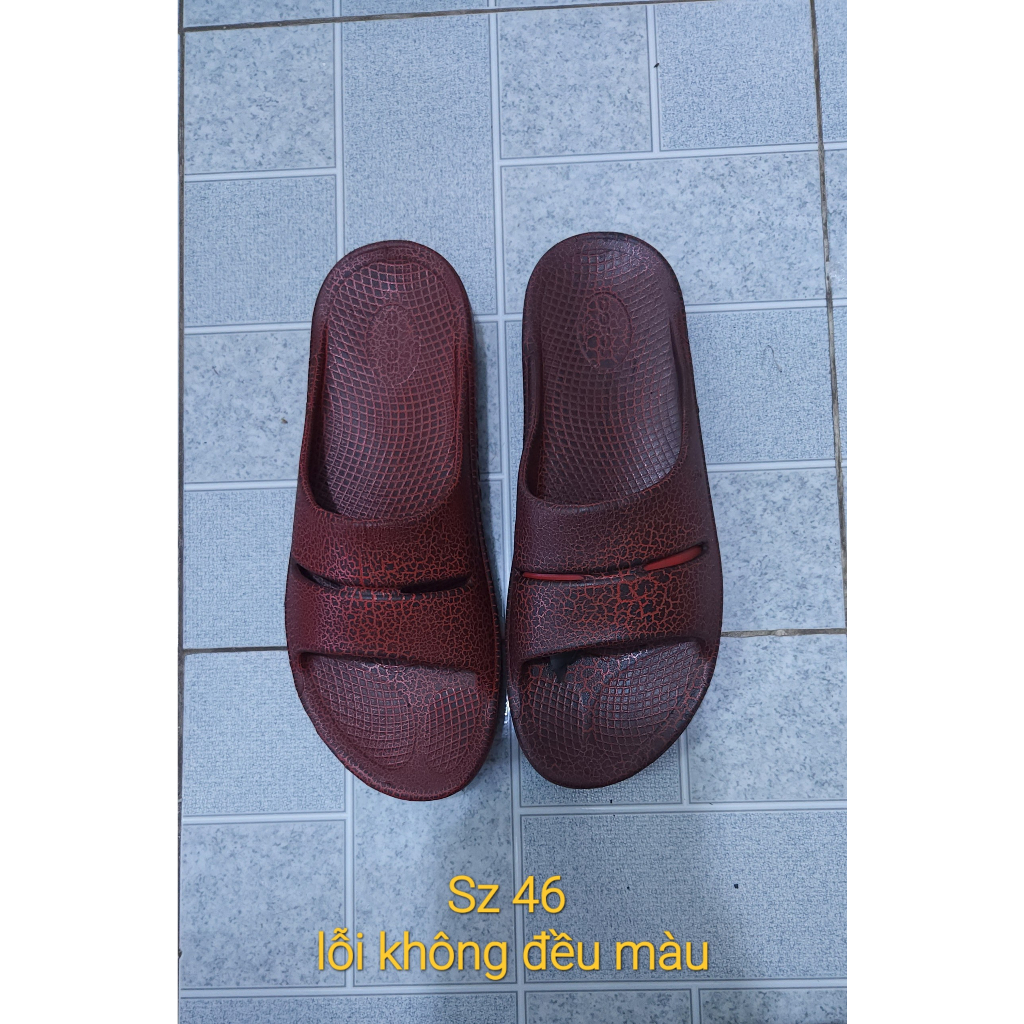 Dép Oofos sơn nứt hàng B lỗi nhẹ
