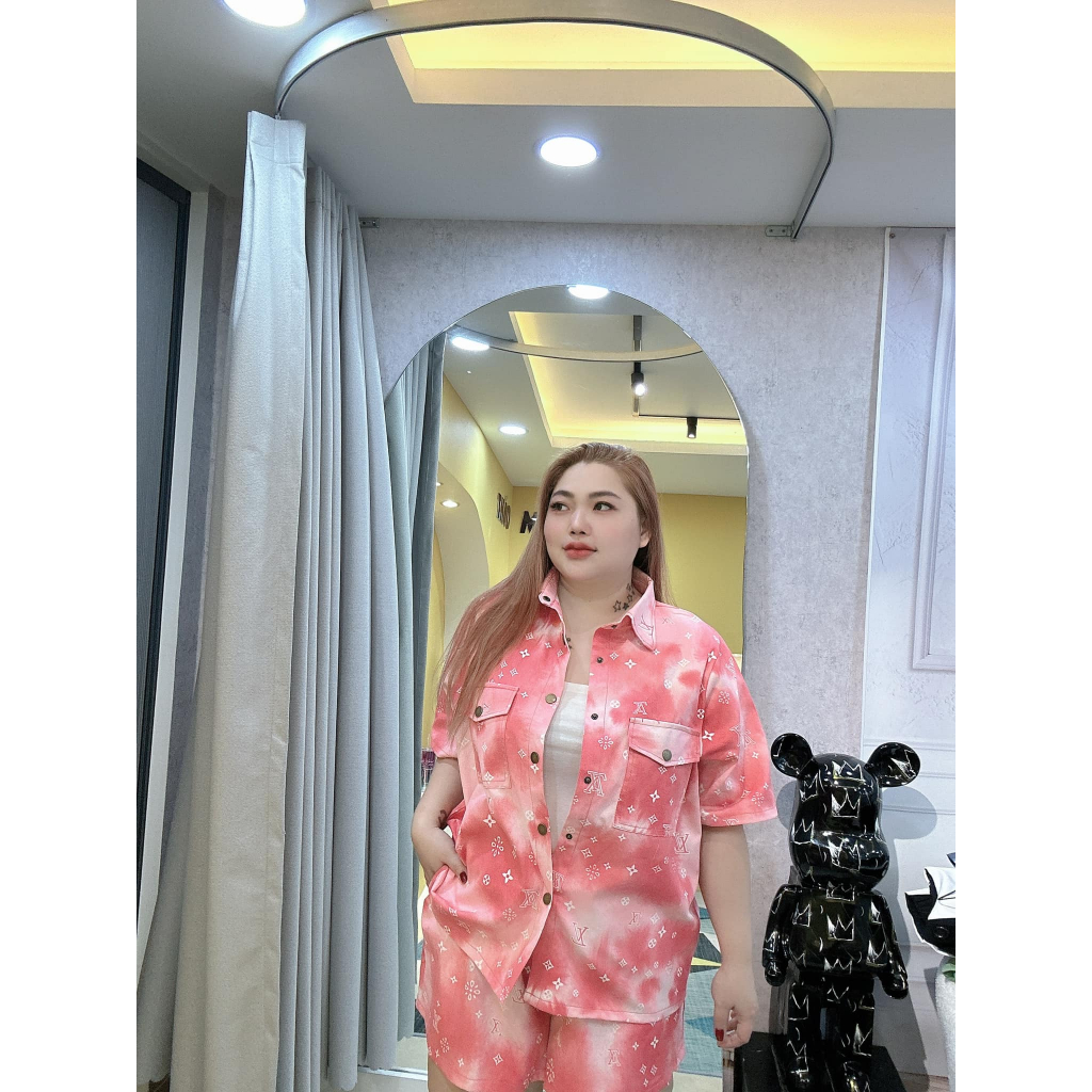 SET BIGSIZE KAKI CHỮ LOANG