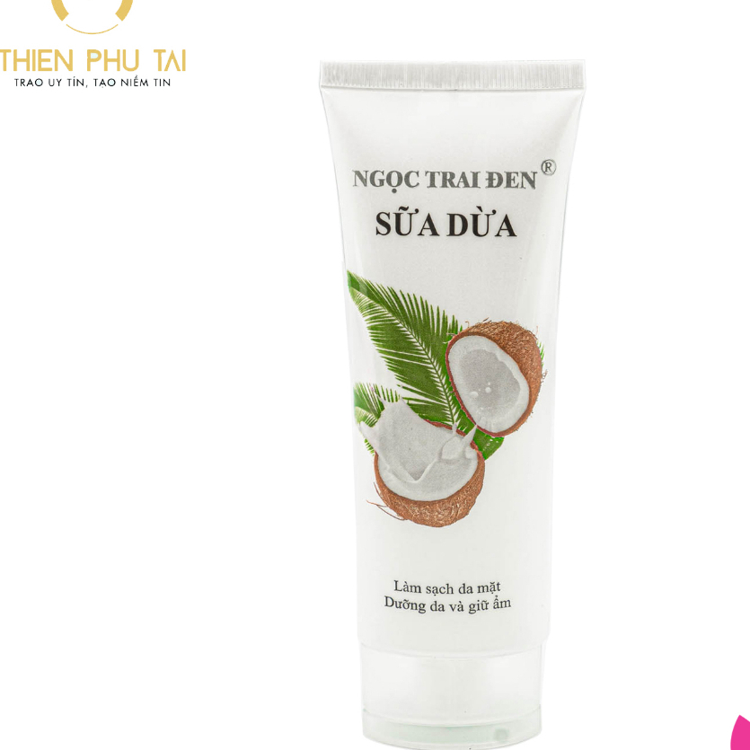 Sữa rửa mặt Sữa dừa Ngọc Trai Đen 100ml (trắng)