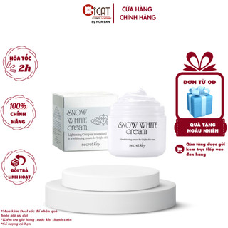 Kem dưỡng trắng da Secret Key Snow White Cream 50gr