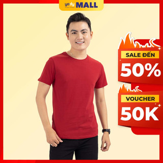 [SALE 50%] Áo thun phông nam cổ tròn cotton YODY chất vải mát mịn thoáng khí nhiều màu TSM5289