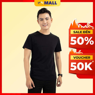 [SALE 50%] Áo thun nam trơn YODY cổ tròn chất vải cotton mềm mịn co dãn TSM5289