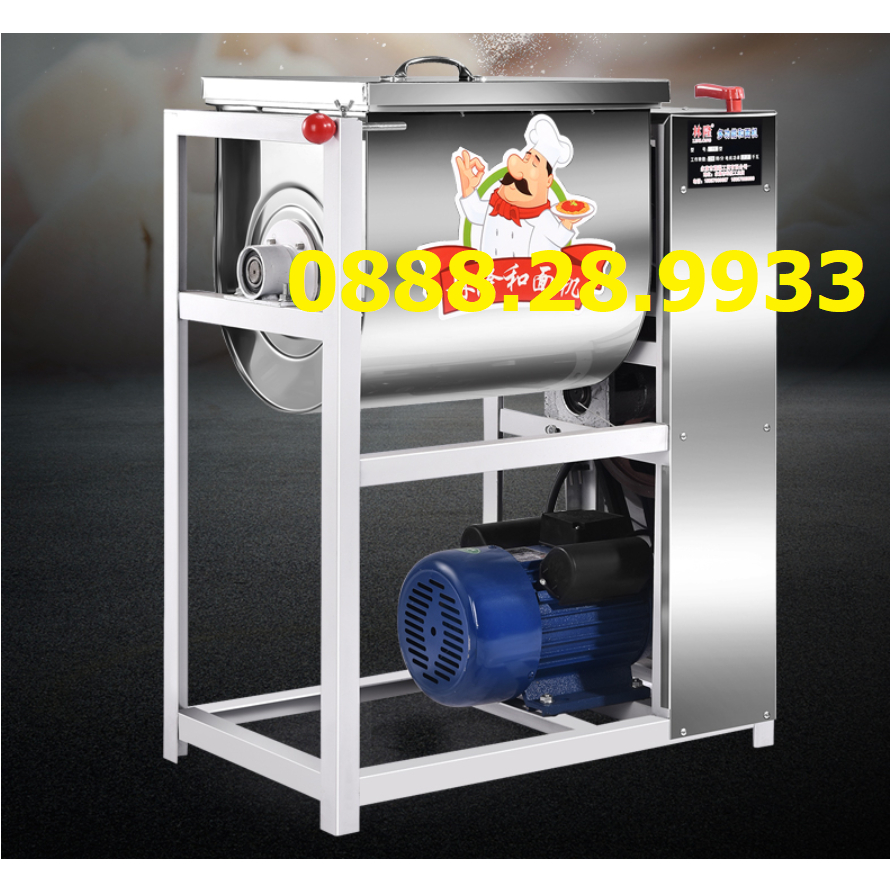 Máy trộn nhân bánh trung thu năng suất 15-20kg/mẻ động cơ lớn 2.2KW dây đồng 100%
